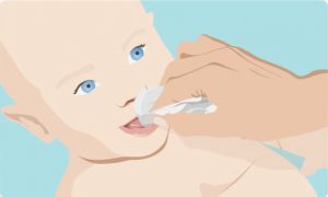Higiene infantil bebe
