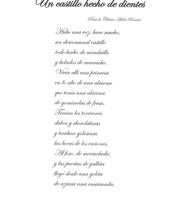 Poema "Un Castillo Hecho de Dientes"
